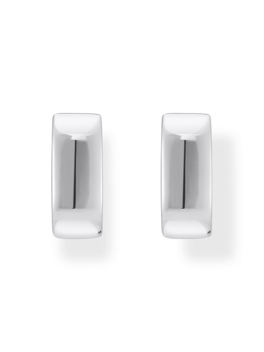 orecchini donna Thomas Sabo CR743-001-21 Bold - Silver Square Hoop Earrings 13,4 mm Ladies