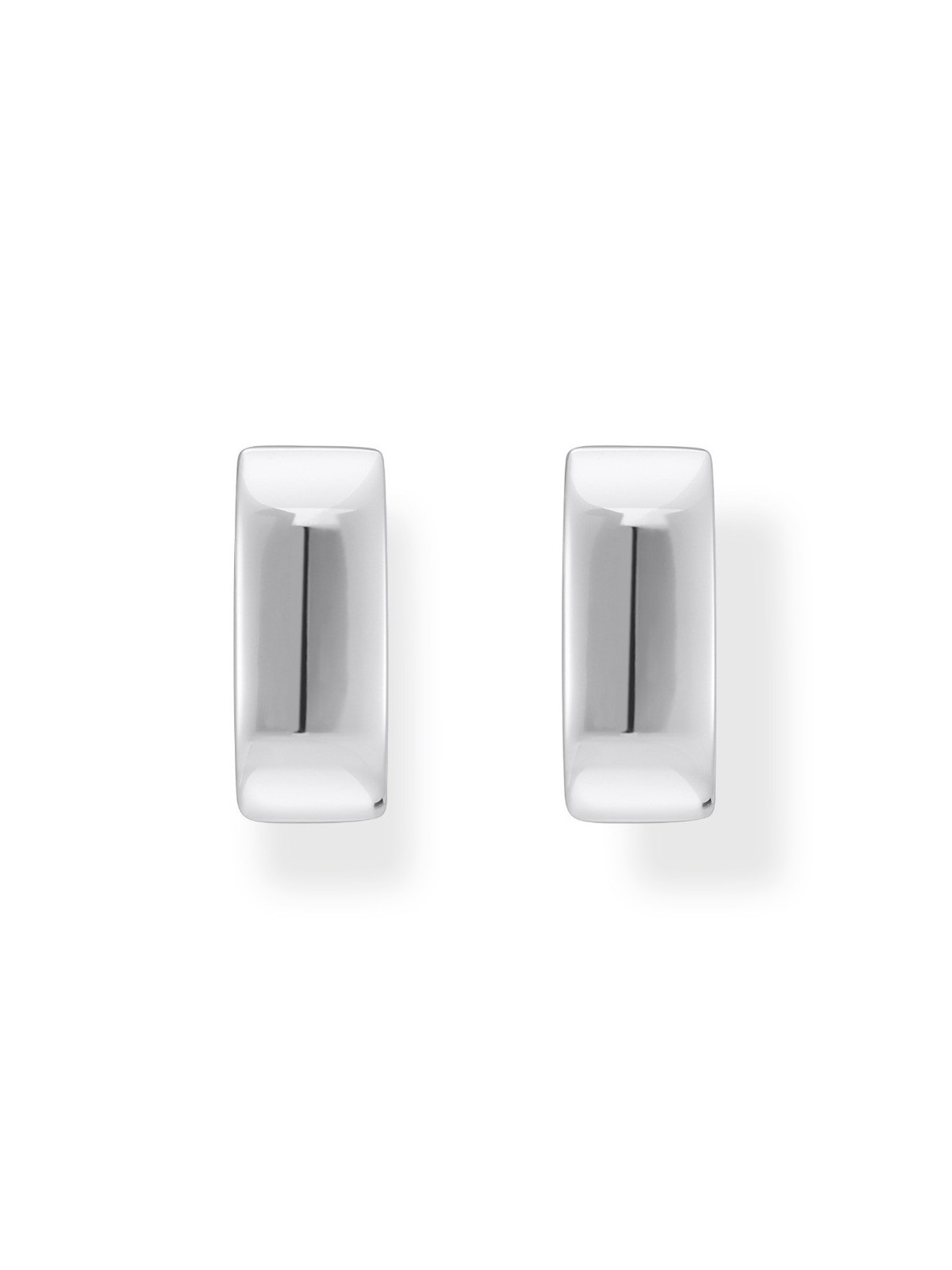 orecchini donna Thomas Sabo CR743-001-21 Bold - Silver Square Hoop Earrings 13,4 mm Ladies