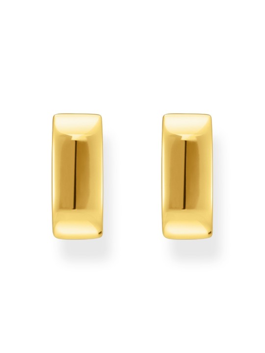 orecchini donna Thomas Sabo CR743-413-39 Bold - Gold-plated Square Hoop Earrings 13,4 mm Ladies