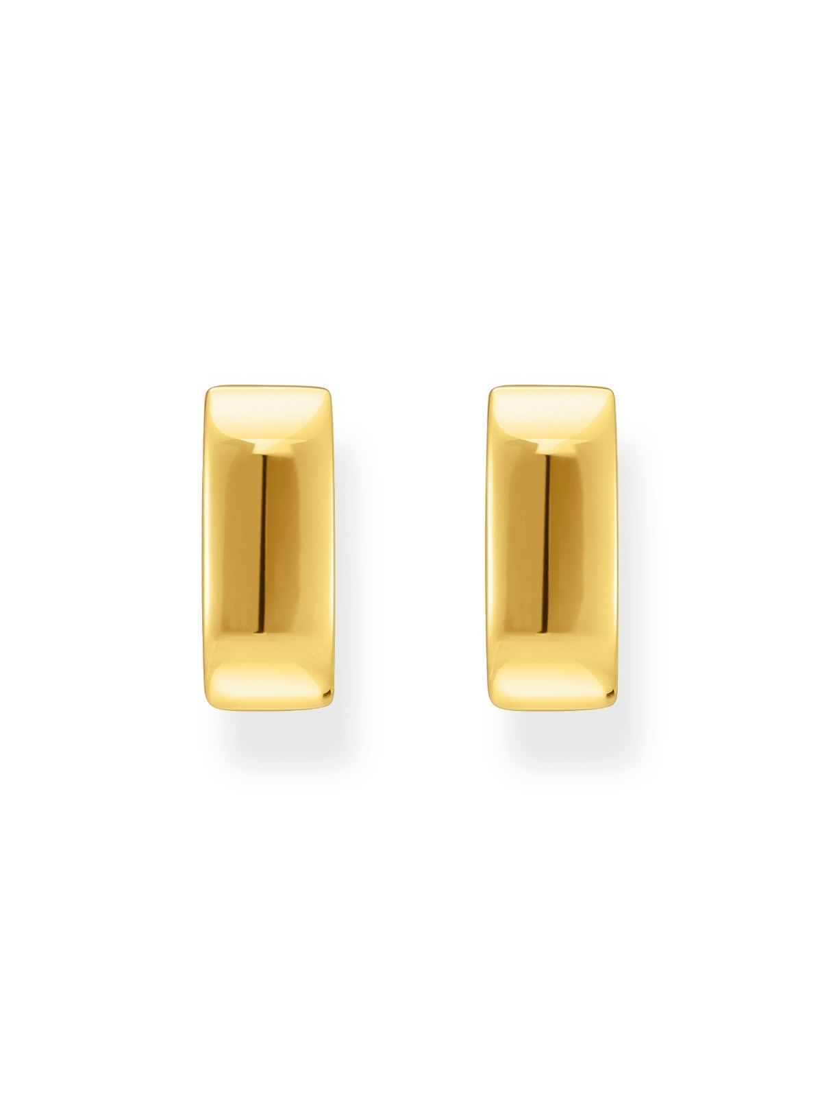 orecchini donna Thomas Sabo CR743-413-39 Bold - Gold-plated Square Hoop Earrings 13,4 mm Ladies