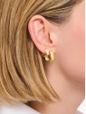 orecchini donna Thomas Sabo CR743-413-39 Bold - Gold-plated Square Hoop Earrings 13,4 mm Ladies