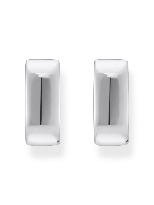 orecchini donna Thomas Sabo CR744-001-21 Bold - Silver Square Hoop Earrings 16,5 mm Ladies