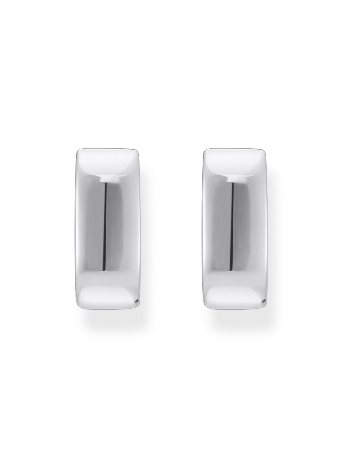 orecchini donna Thomas Sabo CR744-001-21 Bold - Silver Square Hoop Earrings 16,5 mm Ladies