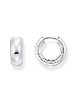 orecchini donna Thomas Sabo CR741-001-21 Bold - Silver Mini-Chunky Hoop Earrings 16,0 mm Ladies