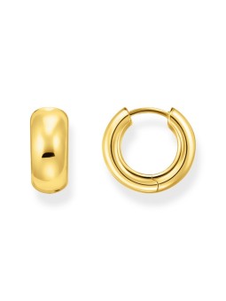 orecchini donna Thomas Sabo CR741-413-39 Bold - Gold-plated Mini-Chunky Hoop Earrings 16,0 mm Ladies