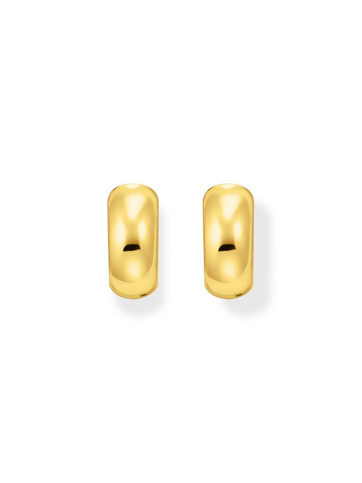 orecchini donna Thomas Sabo CR741-413-39 Bold - Gold-plated Mini-Chunky Hoop Earrings 16,0 mm Ladies