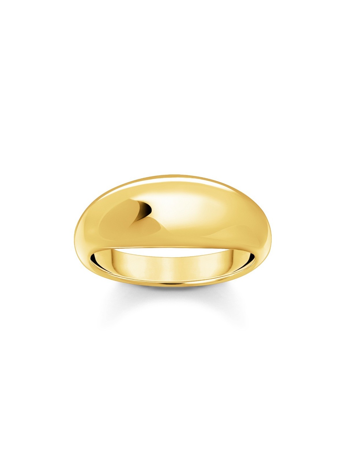 anello donna Thomas Sabo TR2472-413-39-54 Bold - Timeless Gold-plated Ring  Ladies