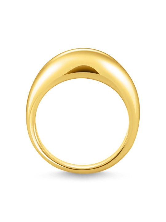 anello donna Thomas Sabo TR2472-413-39-54 Bold - Timeless Gold-plated Ring  Ladies