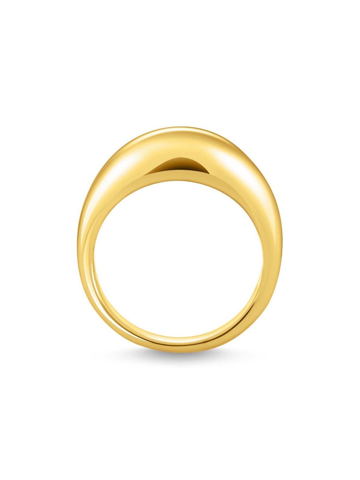 anello donna Thomas Sabo TR2472-413-39-54 Bold - Timeless Gold-plated Ring  Ladies