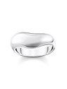 anello donna Thomas Sabo TR2473-001-21-54 Bold - Silver Ring in curved shape Ladies