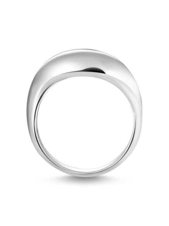 anello donna Thomas Sabo TR2473-001-21-54 Bold - Silver Ring in curved shape Ladies
