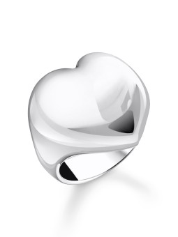 anello donna Thomas Sabo TR2471-001-21-56 Bold - Silver Ring in Heart Shape Ladies