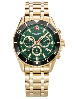 orologio uomo Swiss Alpine Military 7034.9118 Mens Watch Sierra Chronograph 43mm 10ATM