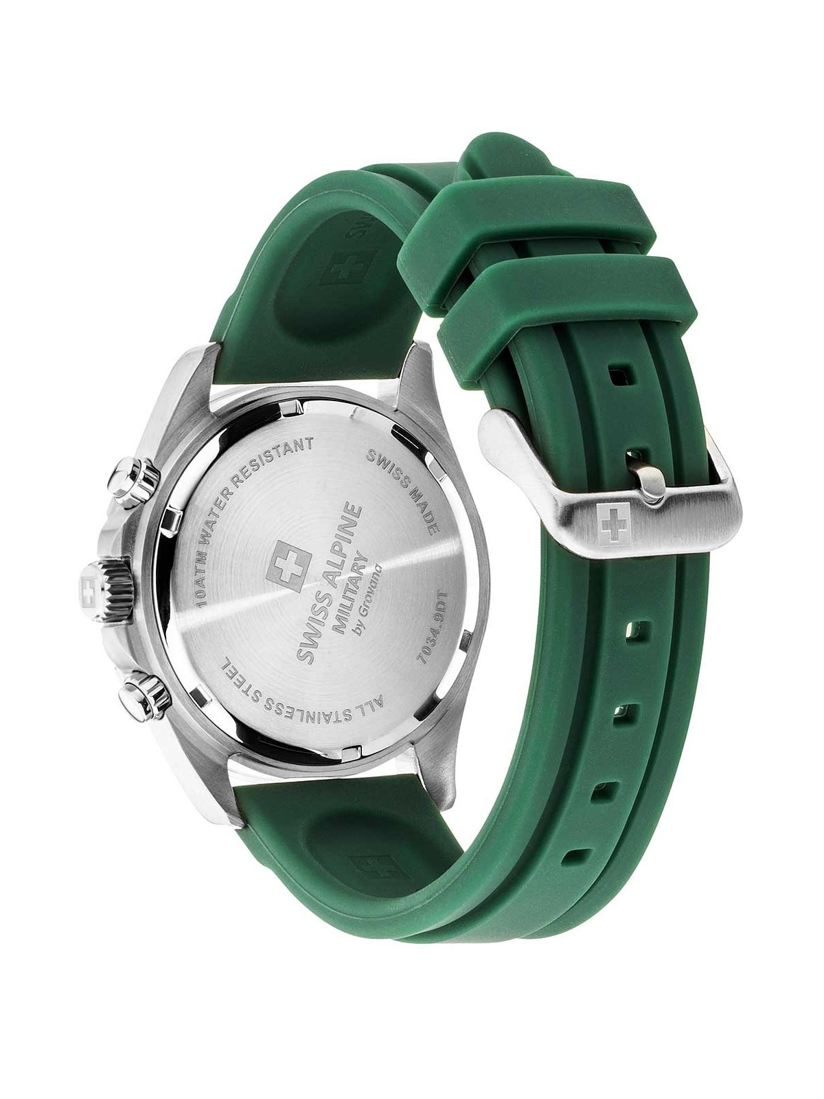 orologio uomo Swiss Alpine Military 7034.9834 Mens Watch Sierra Chronograph 43mm 10ATM
