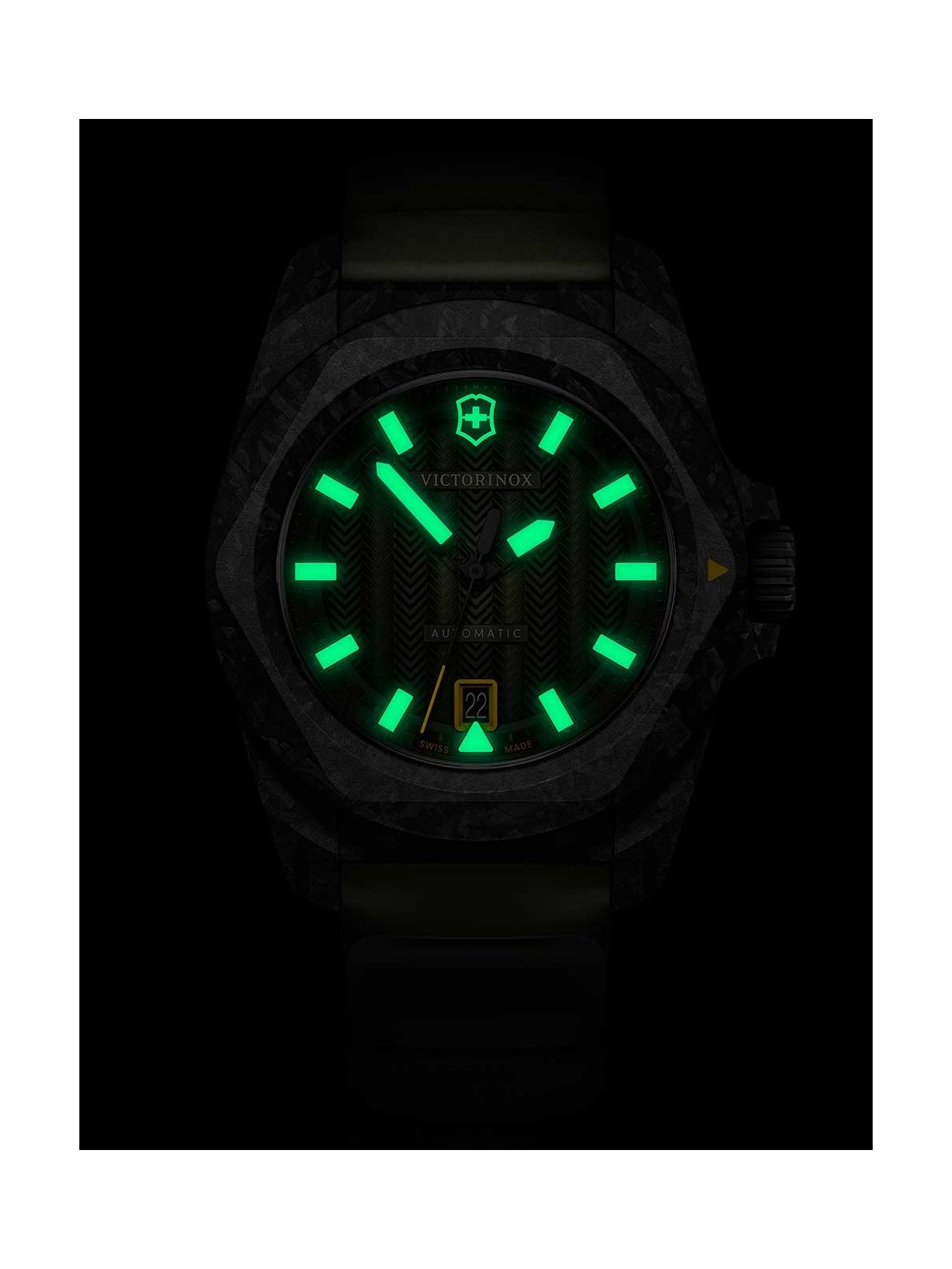 orologio uomo Victorinox 242021.1 Mens Watch I.N.O.X. Carbon Automatic 41mm 20ATM