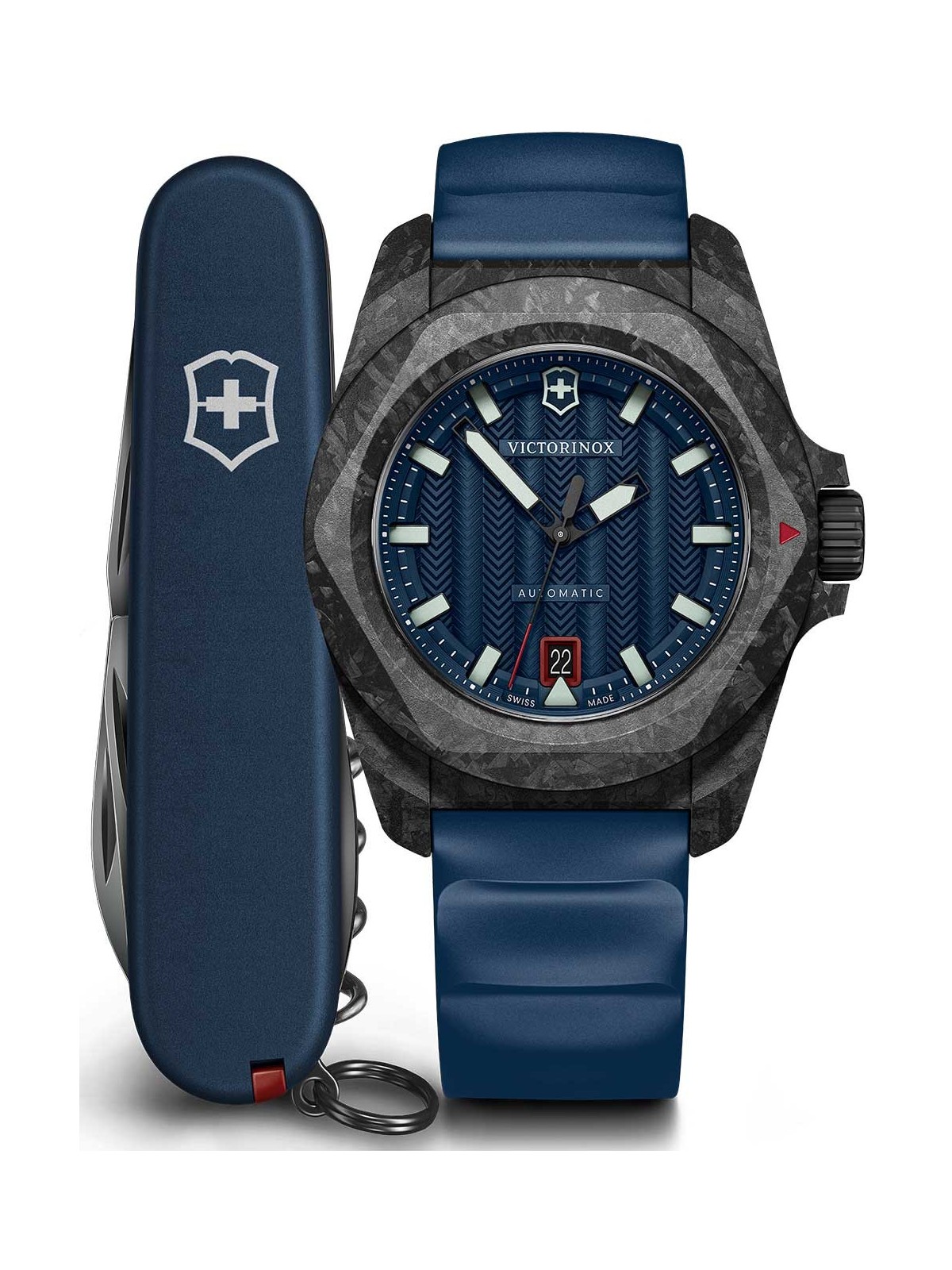 orologio uomo Victorinox 242022.1 Mens Watch I.N.O.X. Carbon Automatic 41mm 20ATM