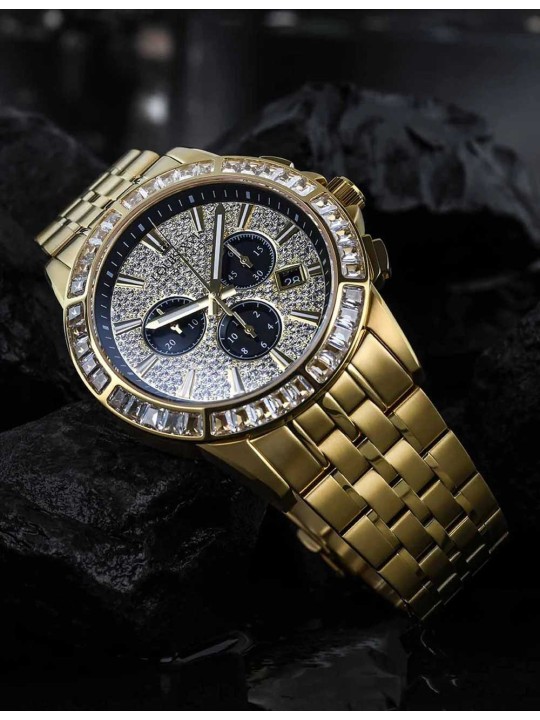 orologio uomo Louis XVI XLXVI1130 Mens Watch Majesté Iced Out Baguette 43mm 5ATM