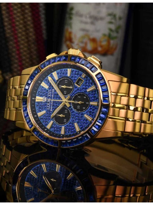 orologio uomo Louis XVI XLXVI1132 Mens Watch Majesté Iced Out Baguette 43mm 5ATM