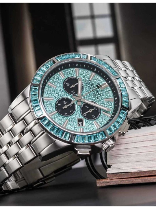 orologio uomo Louis XVI XLXVI1135 Mens Watch Majesté Iced Out Baguette 43mm 5ATM