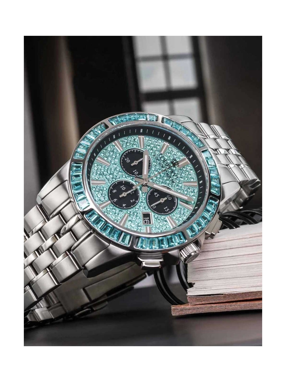 orologio uomo Louis XVI XLXVI1135 Mens Watch Majesté Iced Out Baguette 43mm 5ATM