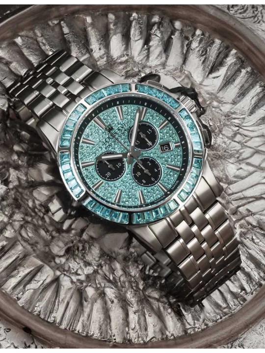orologio uomo Louis XVI XLXVI1135 Mens Watch Majesté Iced Out Baguette 43mm 5ATM