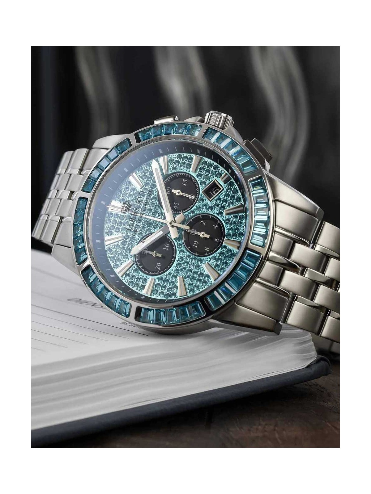 orologio uomo Louis XVI XLXVI1135 Mens Watch Majesté Iced Out Baguette 43mm 5ATM