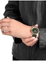 orologio donna Mondaine A660.30314.60SBS Ladies Watch Classic Green And Gold 36mm 3ATM