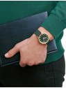 orologio donna Mondaine A660.30314.60SBS Ladies Watch Classic Green And Gold 36mm 3ATM