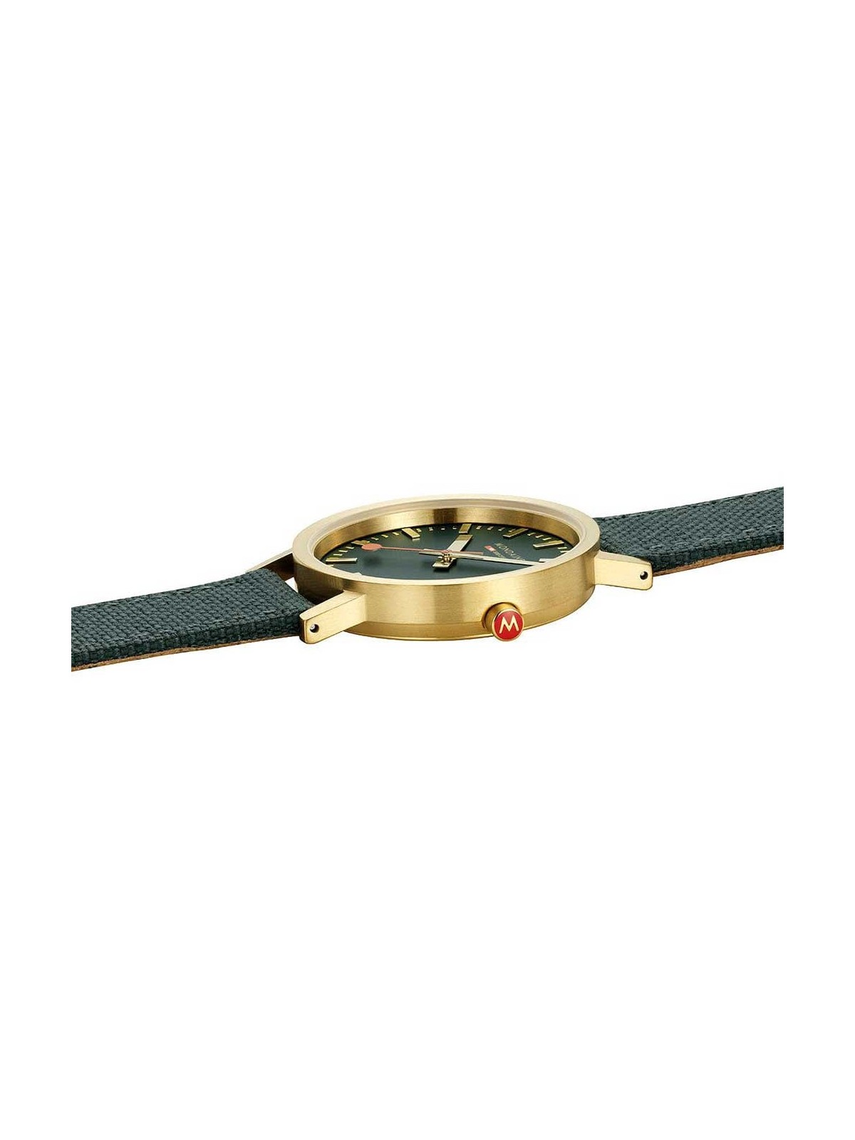 orologio donna Mondaine A660.30314.60SBS Ladies Watch Classic Green And Gold 36mm 3ATM