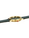 orologio donna Mondaine A660.30314.60SBS Ladies Watch Classic Green And Gold 36mm 3ATM