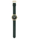 orologio donna Mondaine A660.30314.60SBS Ladies Watch Classic Green And Gold 36mm 3ATM