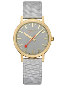 orologio donna Mondaine A660.30314.80SBU Ladies Watch Classic Gray And Gold 36mm 3ATM