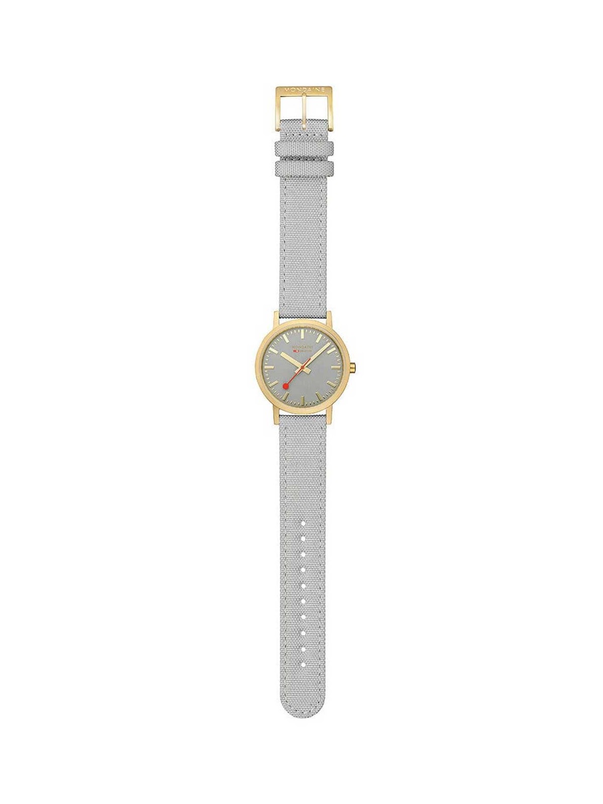 orologio donna Mondaine A660.30314.80SBU Ladies Watch Classic Gray And Gold 36mm 3ATM