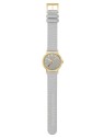 orologio donna Mondaine A660.30314.80SBU Ladies Watch Classic Gray And Gold 36mm 3ATM