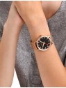 orologio unisex Mondaine A660.30360.16SBR Classic Black And pink 40mm 3ATM