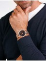 orologio unisex Mondaine A660.30360.16SBR Classic Black And pink 40mm 3ATM