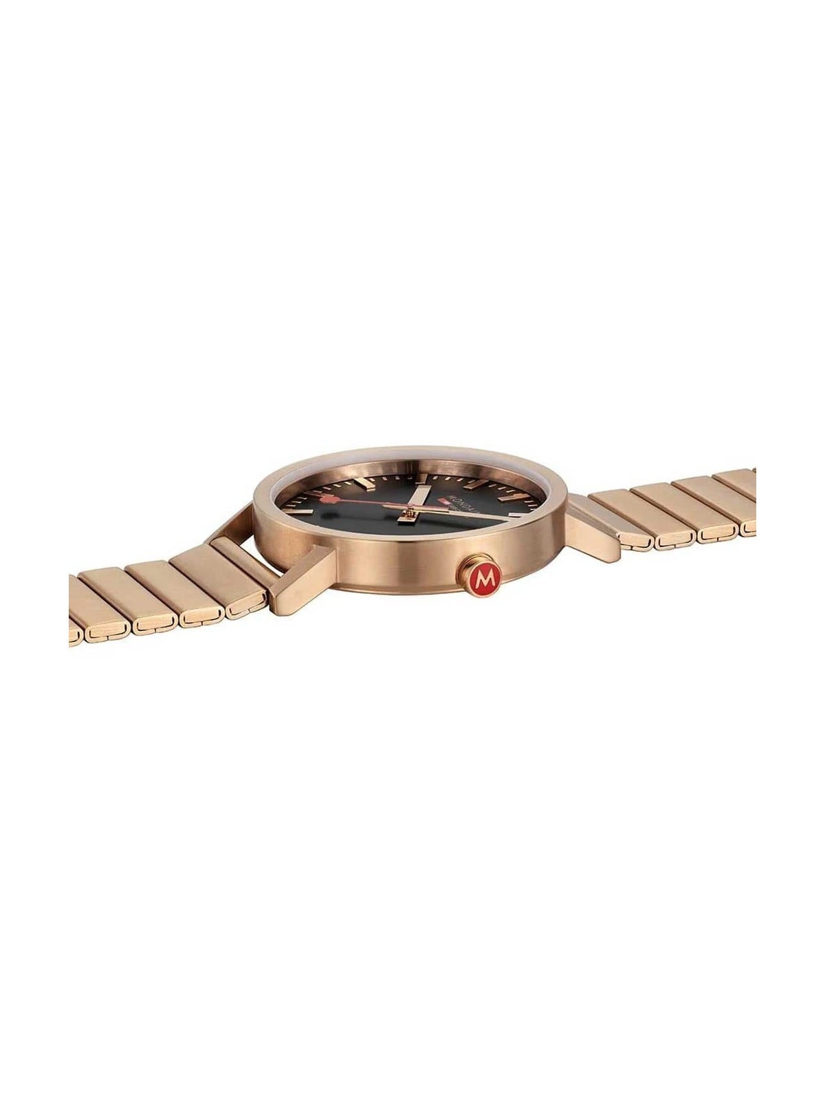 orologio unisex Mondaine A660.30360.16SBR Classic Black And pink 40mm 3ATM