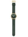 orologio unisex Mondaine A660.30360.60SBS Classic Green And Gold 40mm 3ATM