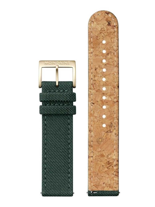 orologio unisex Mondaine A660.30360.60SBS Classic Green And Gold 40mm 3ATM