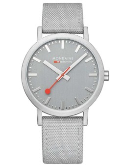 orologio unisex Mondaine A660.30360.80SBH Classic Gray And Silver 40mm 3ATM