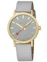 orologio unisex Mondaine A660.30360.80SBU Classic Gray And Gold 40mm 3ATM