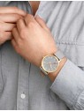 orologio unisex Mondaine A660.30360.80SBU Classic Gray And Gold 40mm 3ATM