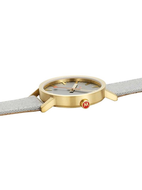 orologio unisex Mondaine A660.30360.80SBU Classic Gray And Gold 40mm 3ATM