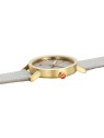 orologio unisex Mondaine A660.30360.80SBU Classic Gray And Gold 40mm 3ATM