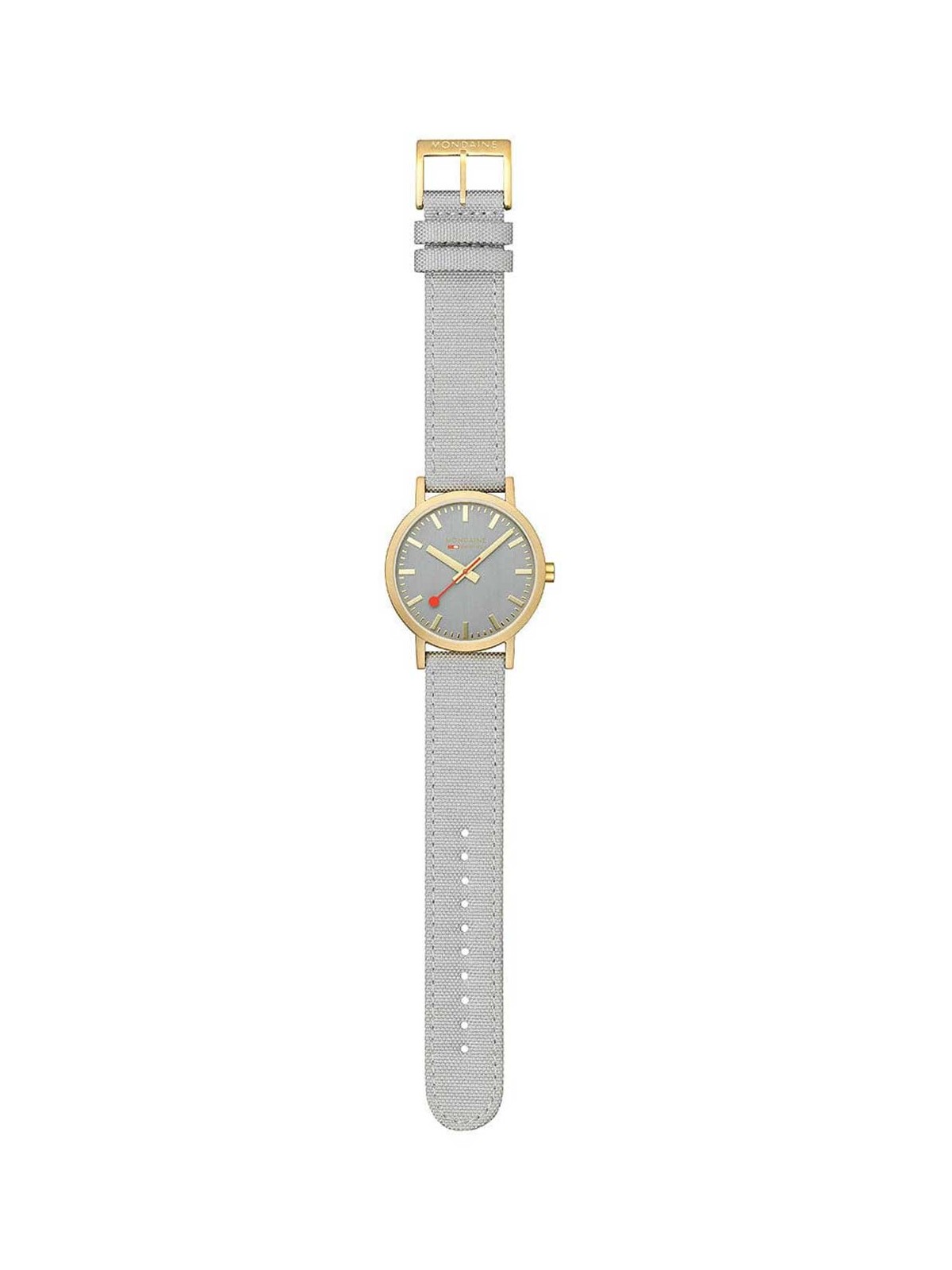 orologio unisex Mondaine A660.30360.80SBU Classic Gray And Gold 40mm 3ATM