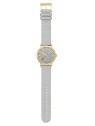 orologio unisex Mondaine A660.30360.80SBU Classic Gray And Gold 40mm 3ATM