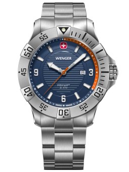 orologio uomo Wenger 01.0641.141 Mens Watch Seaforce 43mm 20ATM
