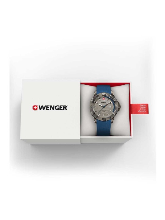 orologio uomo Wenger 01.0641.142 Mens Watch Seaforce 43mm 20ATM