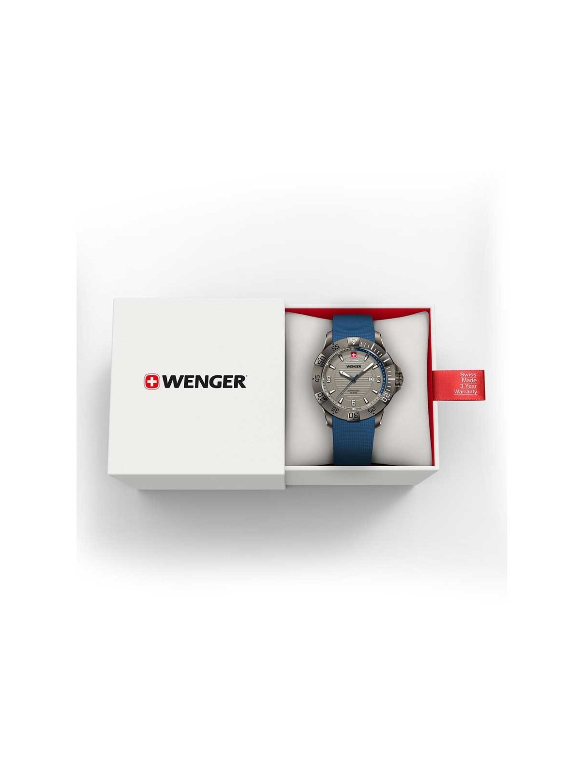 orologio uomo Wenger 01.0641.142 Mens Watch Seaforce 43mm 20ATM