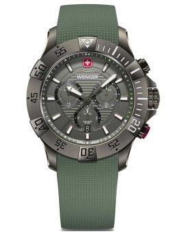 orologio uomo Wenger 01.0643.127 Mens Watch Seaforce Chronograph 43mm 20ATM